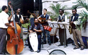 Músicos en La Habana